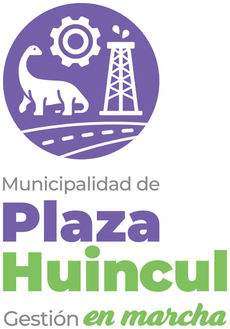 Plaza Huincul logo slogan - opc vertic - vectorial color RGB